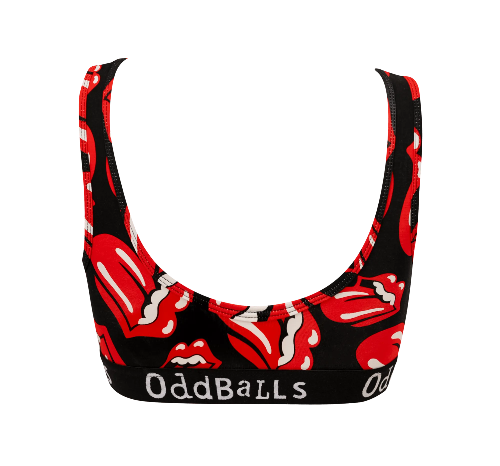 Rolling Stones Tongue - Ladies Bralette