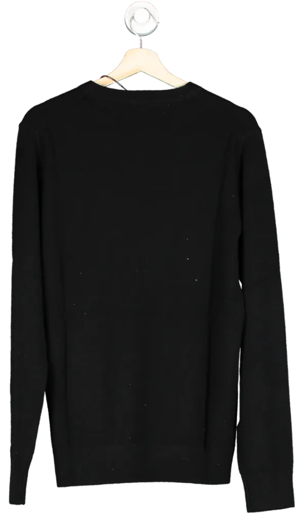 Ron Dorff Black Luxury 100% Cashmere "Gentleman" Jumper UK Medium