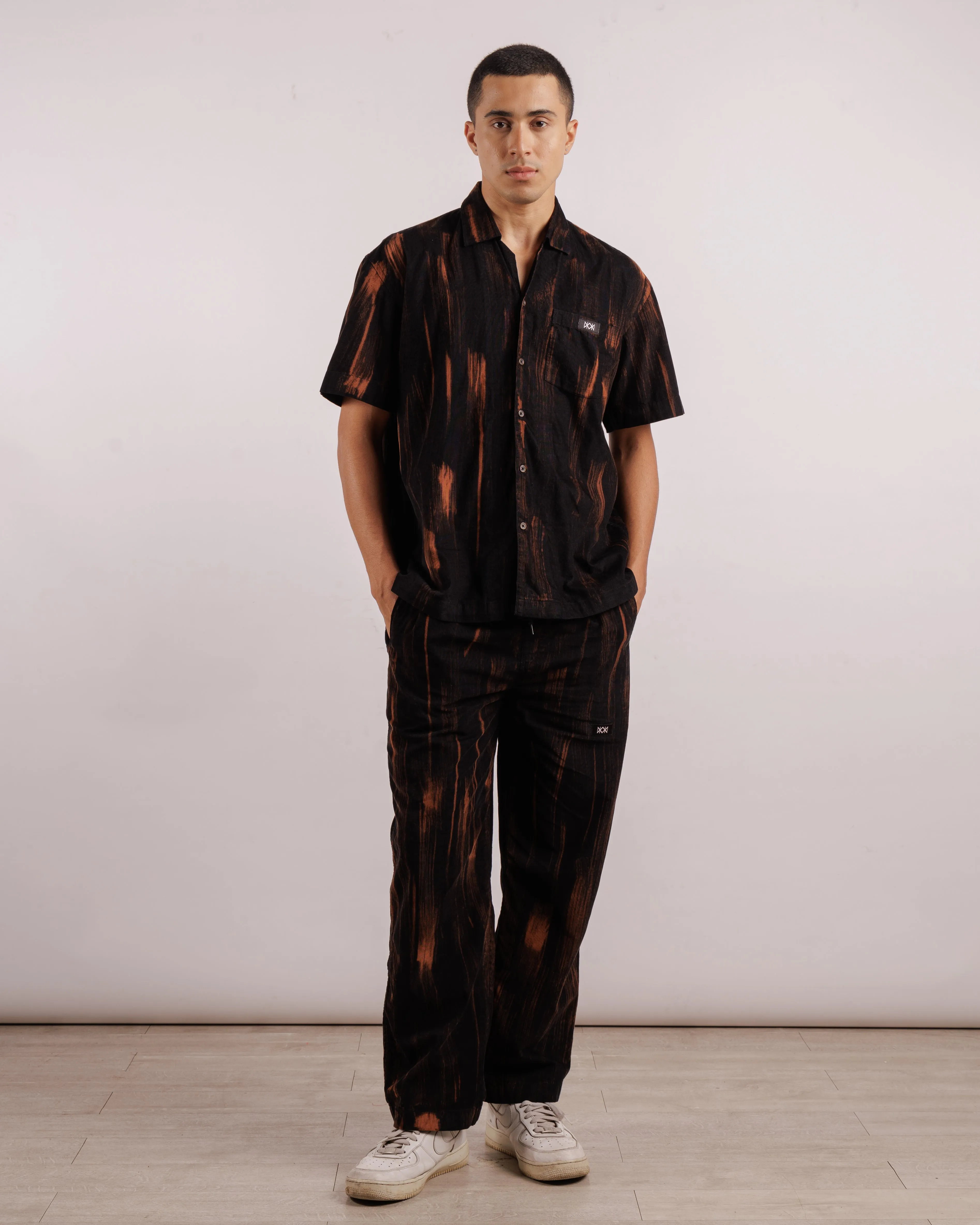 Rust Cotton Pants