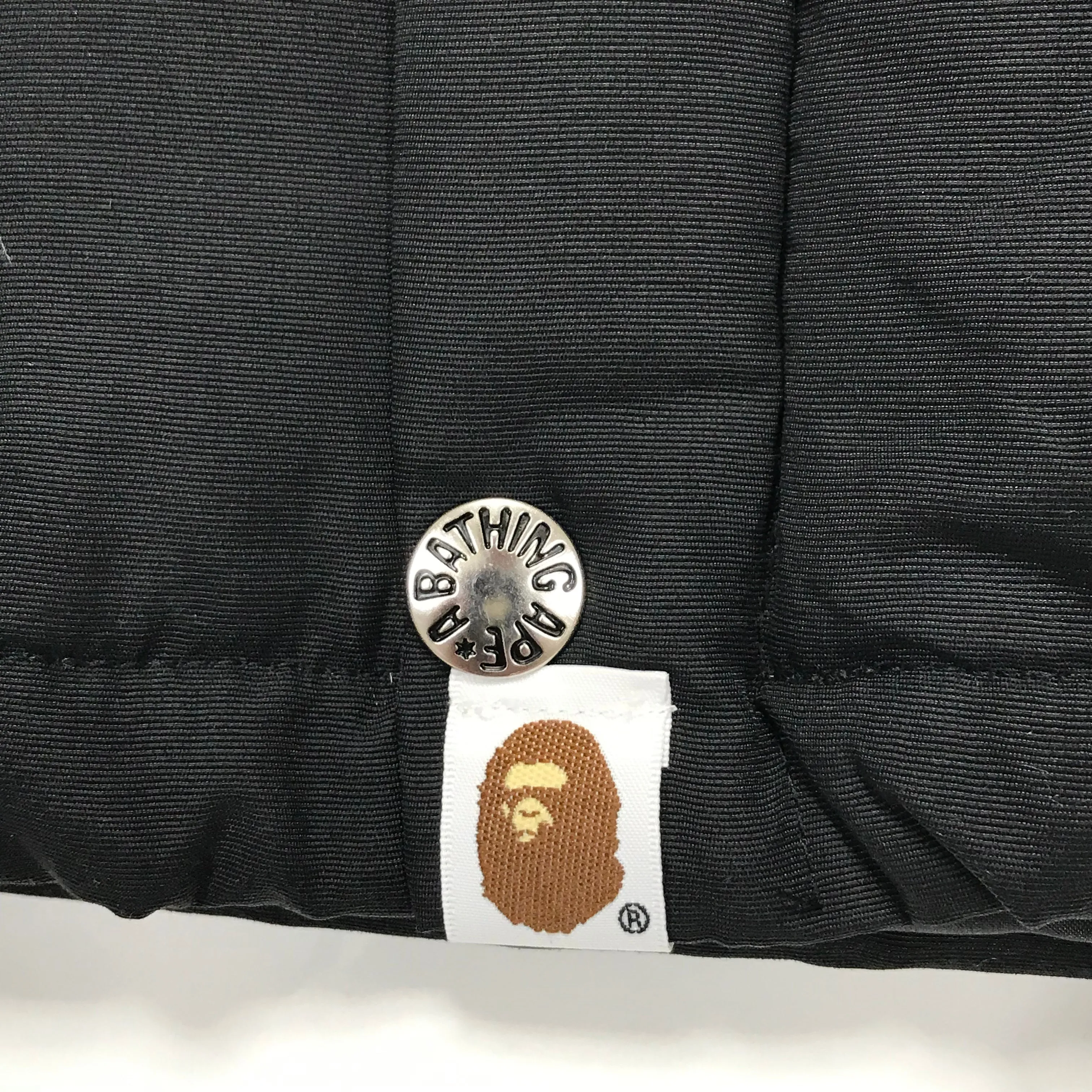 [S] DS! A Bathing Ape Bape Nylon Down Puffer Jacket