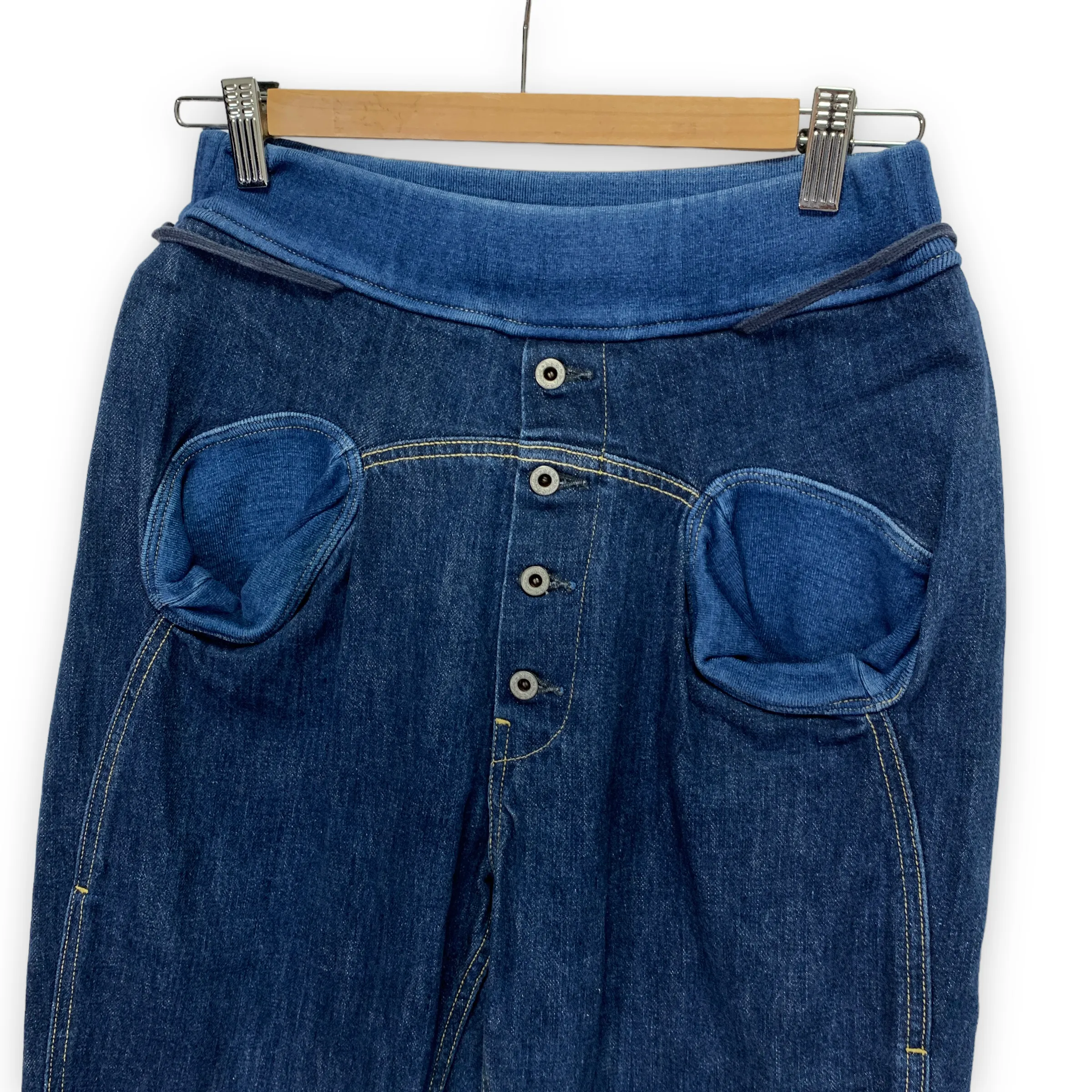 [S] Kapital Denim Saurel Nouvelle Pants Indigo
