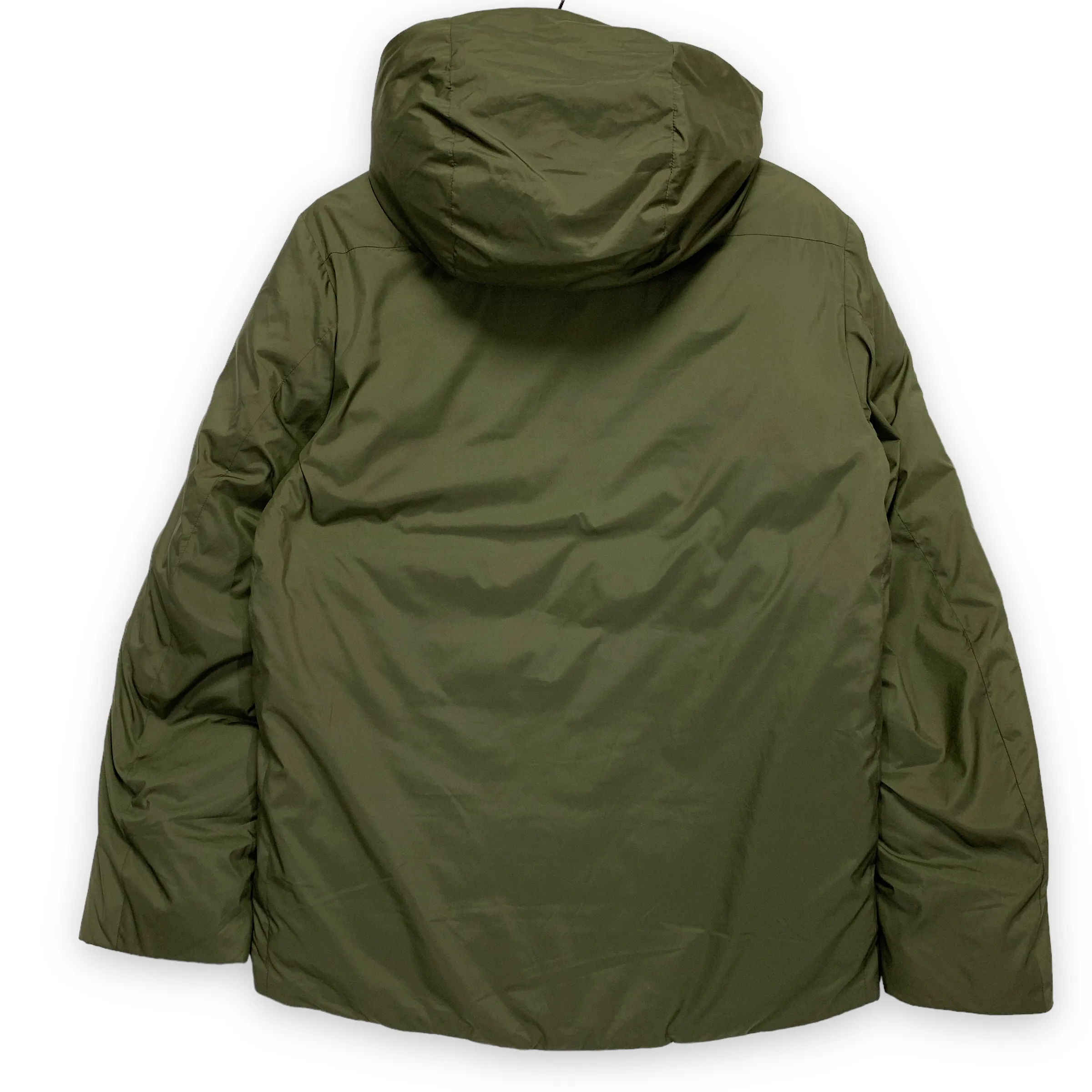 [S] Number Nine Logo Down Puffer Jacket Olive