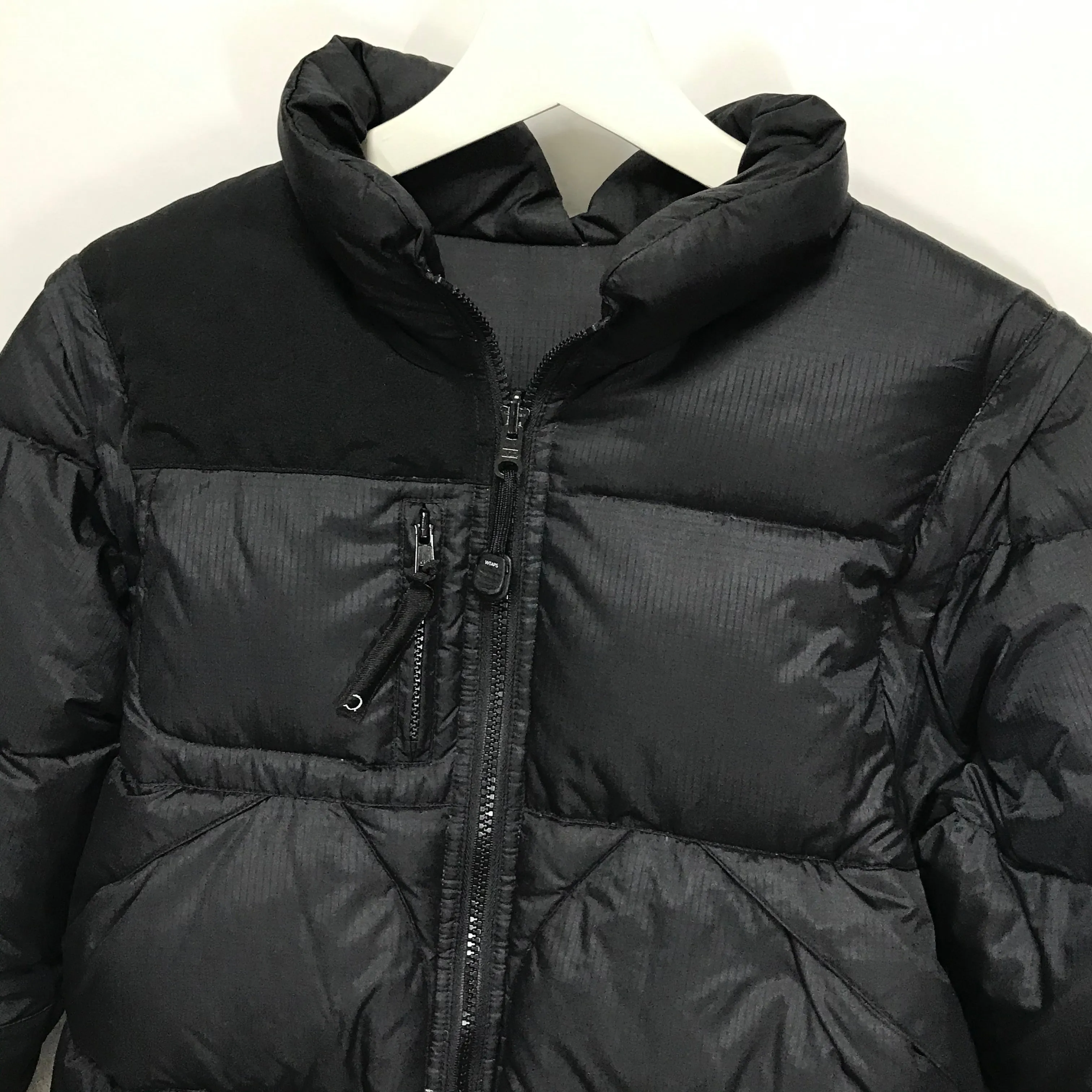 [S] WTaps 4-Way Ripstop Nylon Down Puffer Jacket / Vest Black