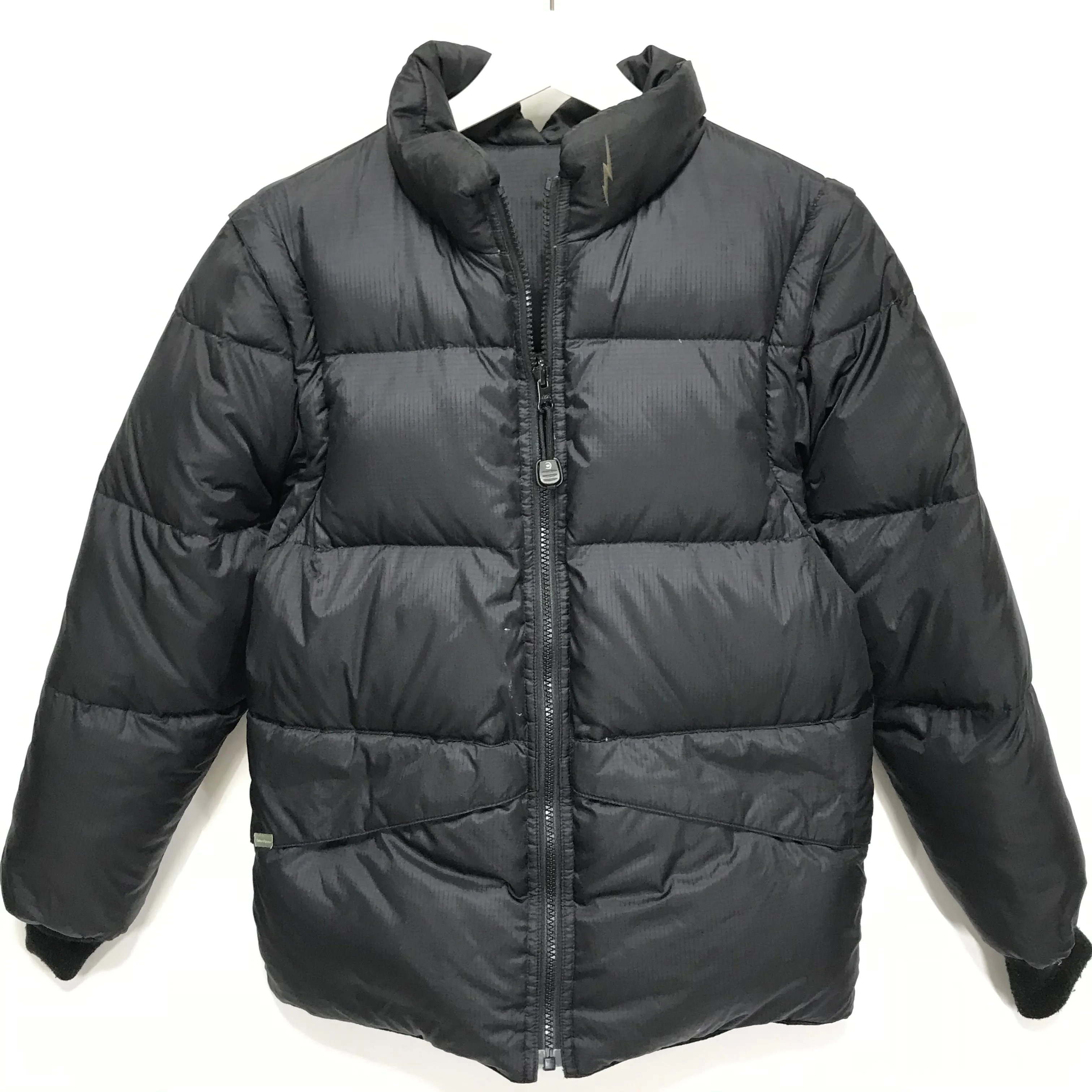 [S] WTaps 4-Way Ripstop Nylon Down Puffer Jacket / Vest Black
