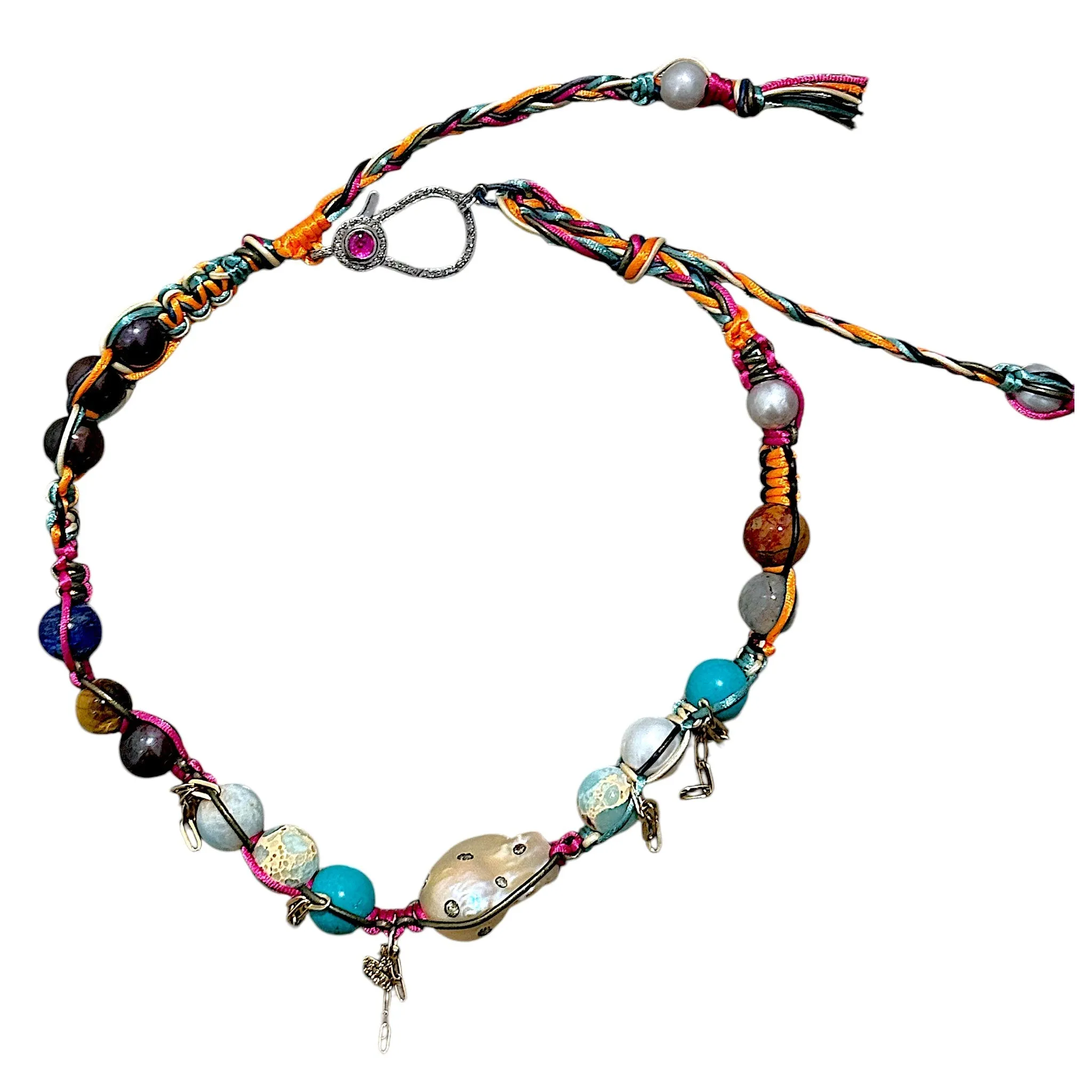 SANTORINI DIAMOND DAY DREAMS ROCKSTAR CHOKER