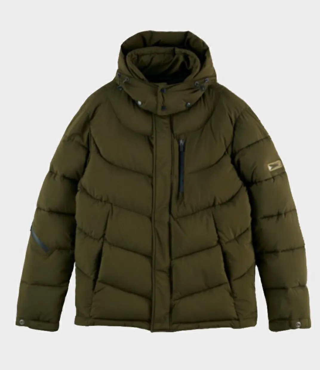 SAS HOODED PUFFER JACKET