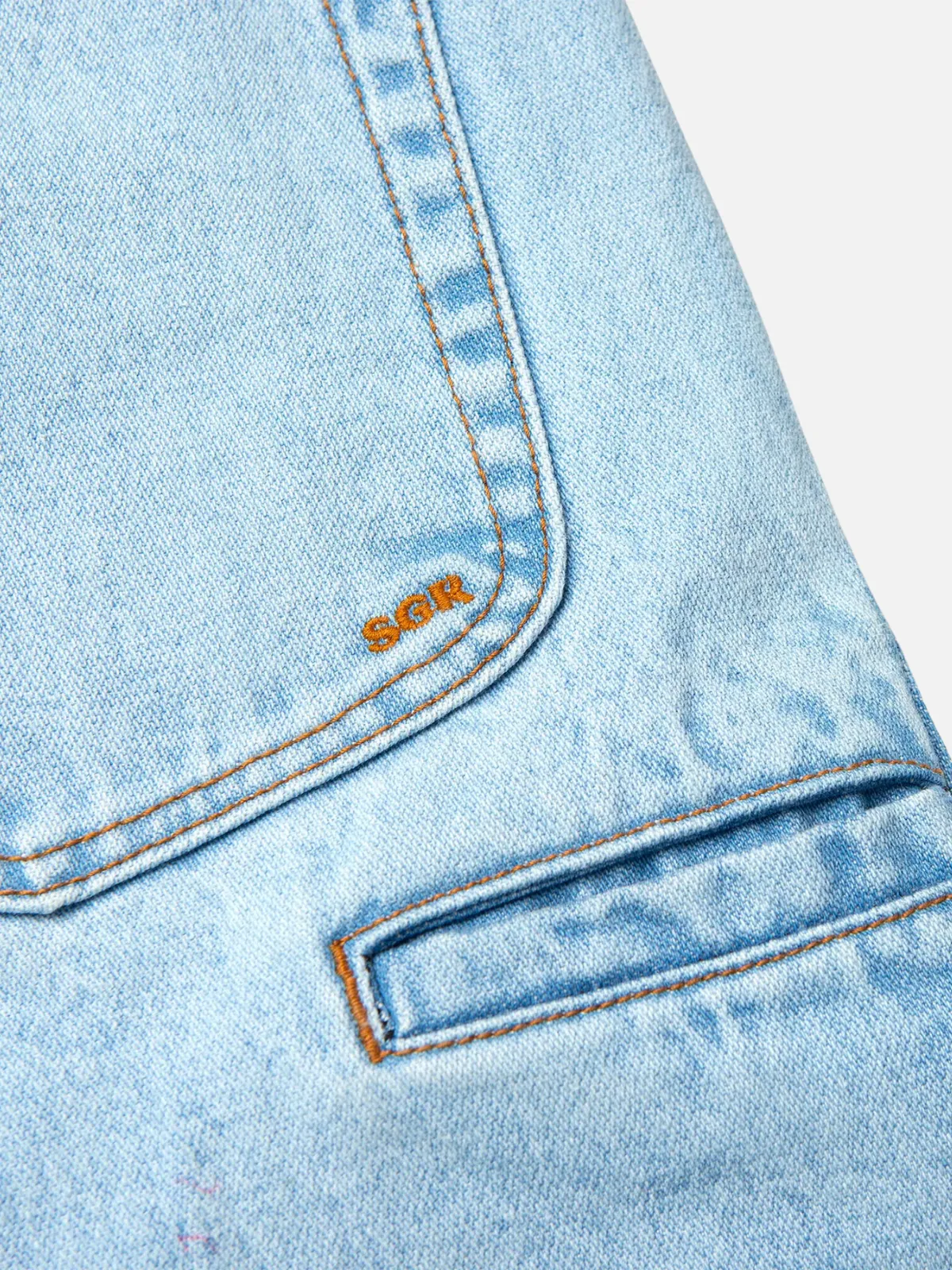 Seager Autry Jean - Light Wash Indigo