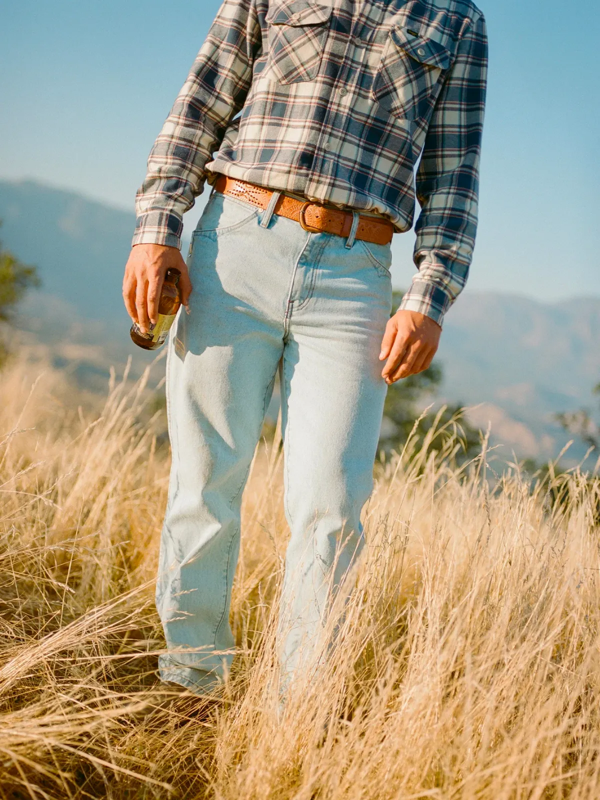 Seager Autry Jean - Light Wash Indigo