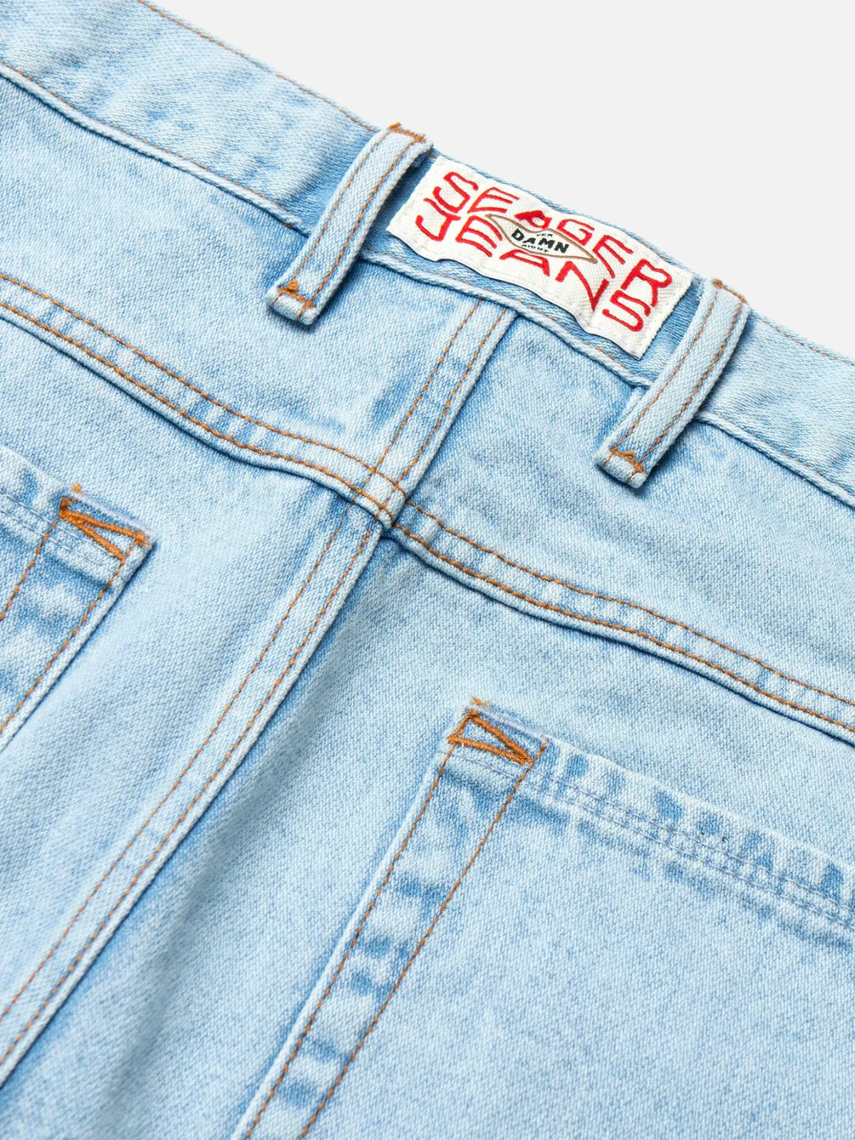Seager Autry Jean - Light Wash Indigo