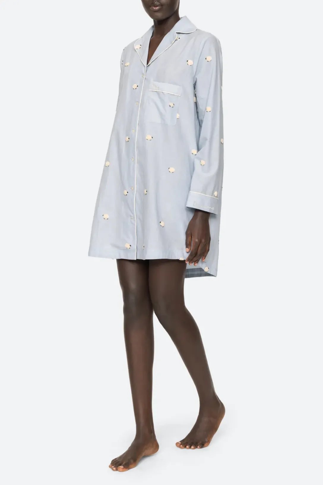 Sheep Night Shirt | Sky