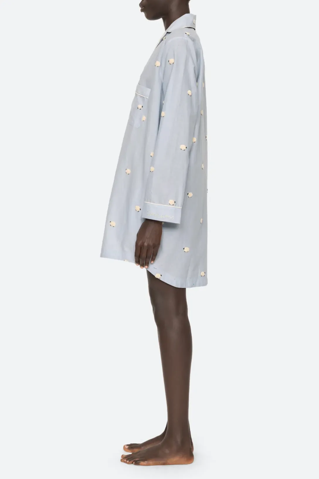Sheep Night Shirt | Sky