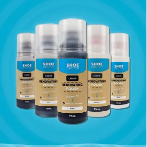 Shoe Doctor Liquid Renovating Polish 75ml - 5 colors