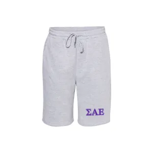 Sigma Alpha Epsilon Midweight Fleece Shorts