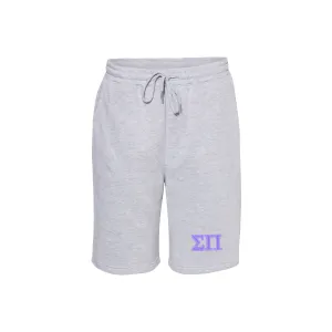 Sigma Pi Midweight Fleece Shorts