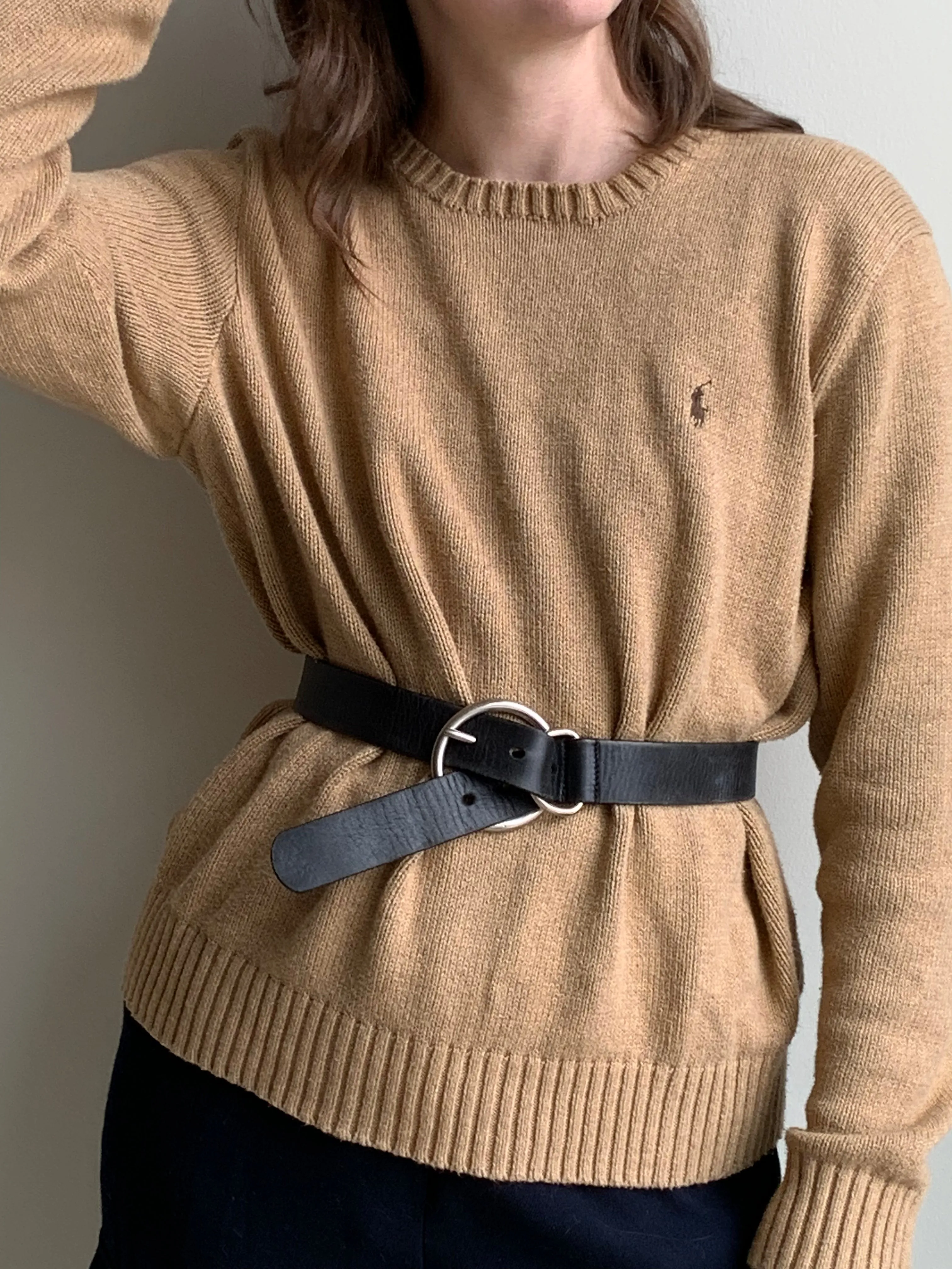 silver ring Prada belt