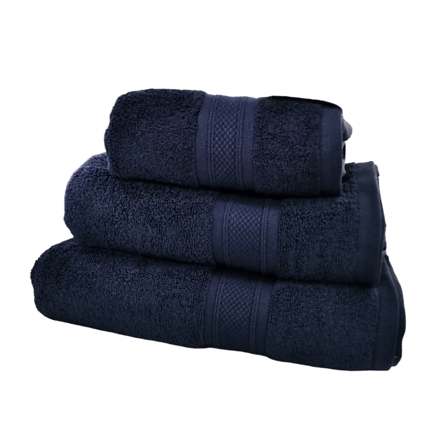 Simon Baker Ultra Soft Luxury Collection Towels Navy 600GMS