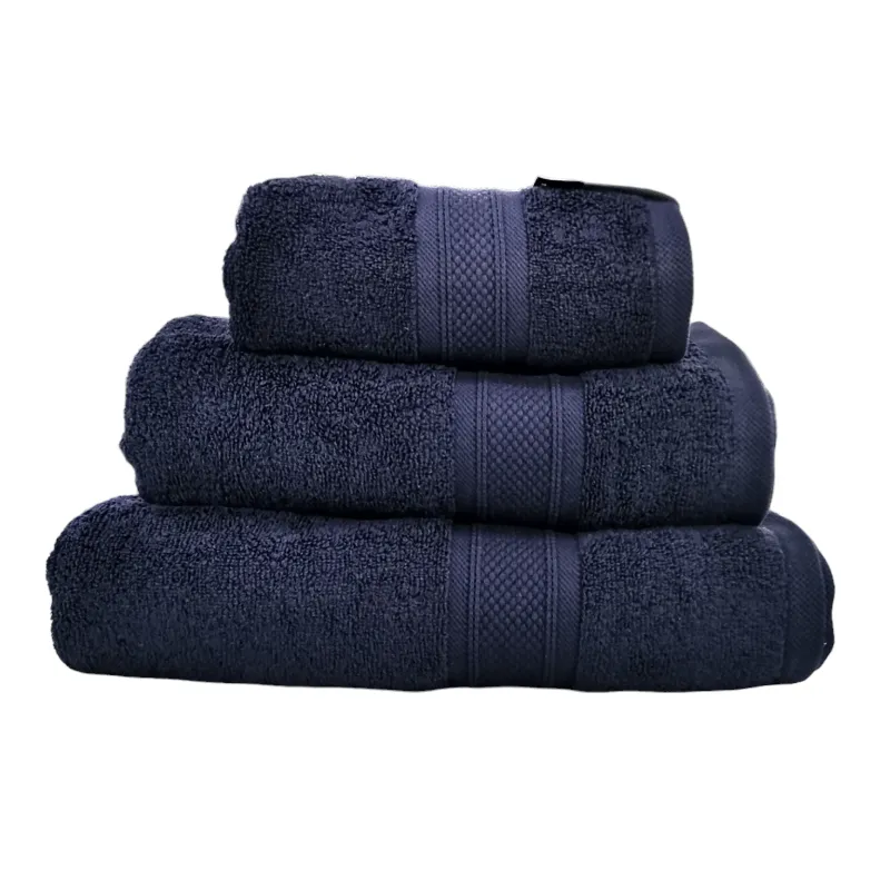 Simon Baker Ultra Soft Luxury Collection Towels Navy 600GMS