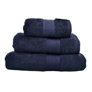 Simon Baker Ultra Soft Luxury Collection Towels Navy 600GMS