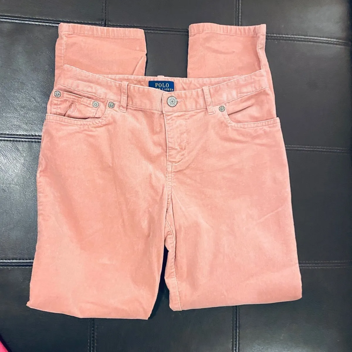 Size 14 Polo Ralph Lauren pink corduroy pants
