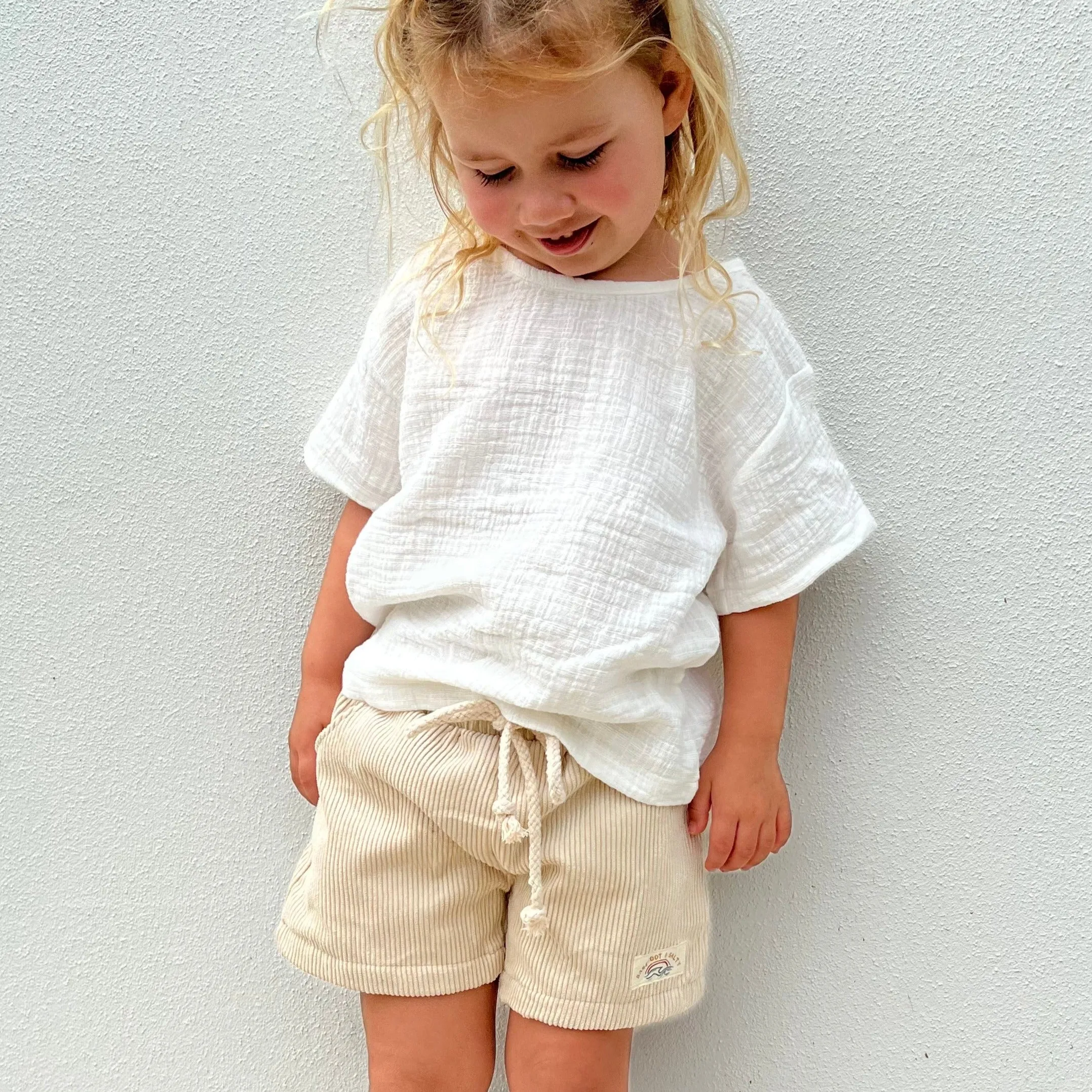 Skater corduroy shorts