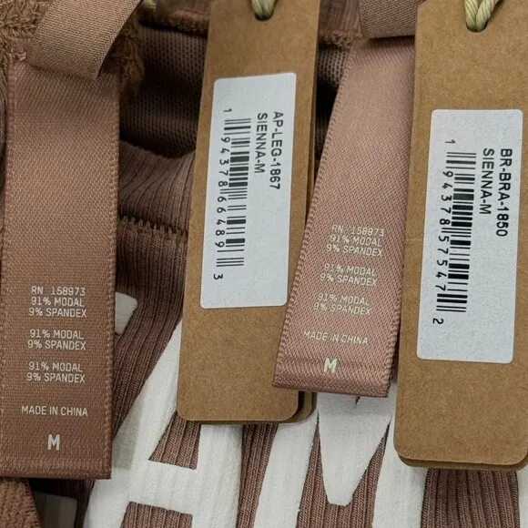 SKIMS Soft Lounge Bralette   Leggings Set Team USA Sienna Medium