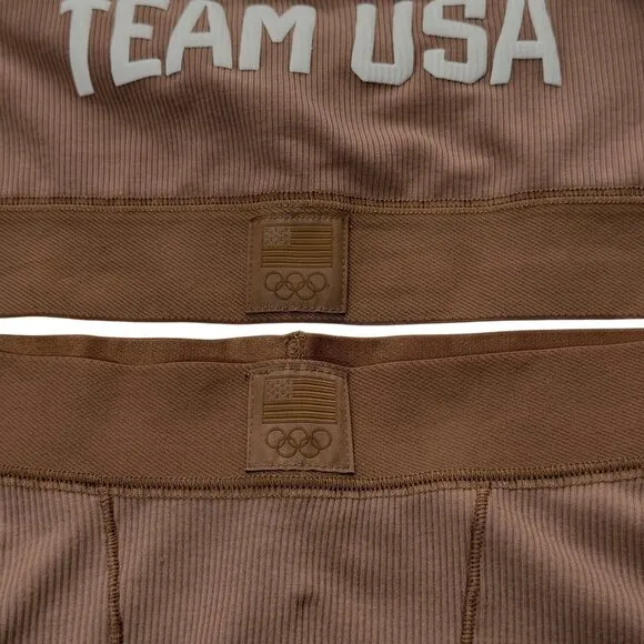 SKIMS Soft Lounge Bralette   Leggings Set Team USA Sienna Medium
