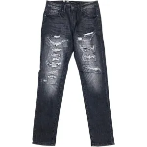 SKINNY FIT DENIM (BLACK WASH)
