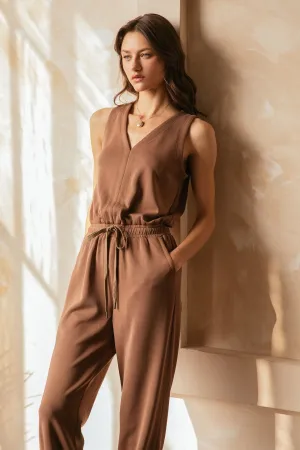 Sleeveless Modal Jumpsuit