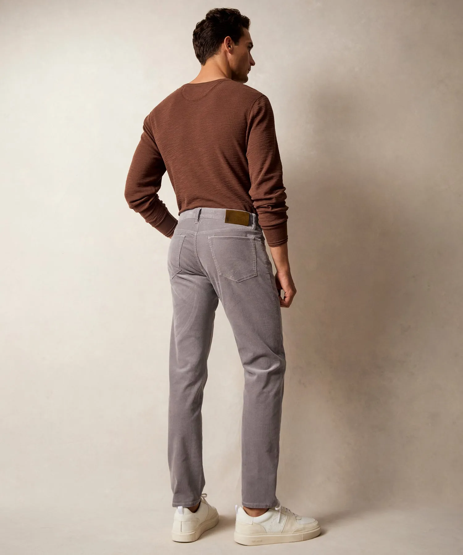 Slim Fit 5-Pocket Corduroy Pant