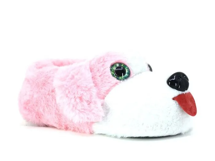 Slippers Pink with Dog 31-35