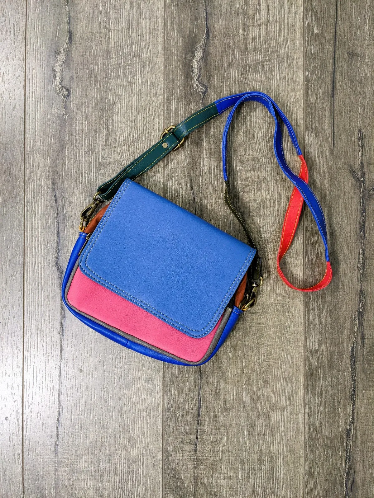 Small Multi Leather Bag