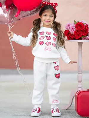 SmileyWorld Love Yourself Sweatshirt & Jogger Set