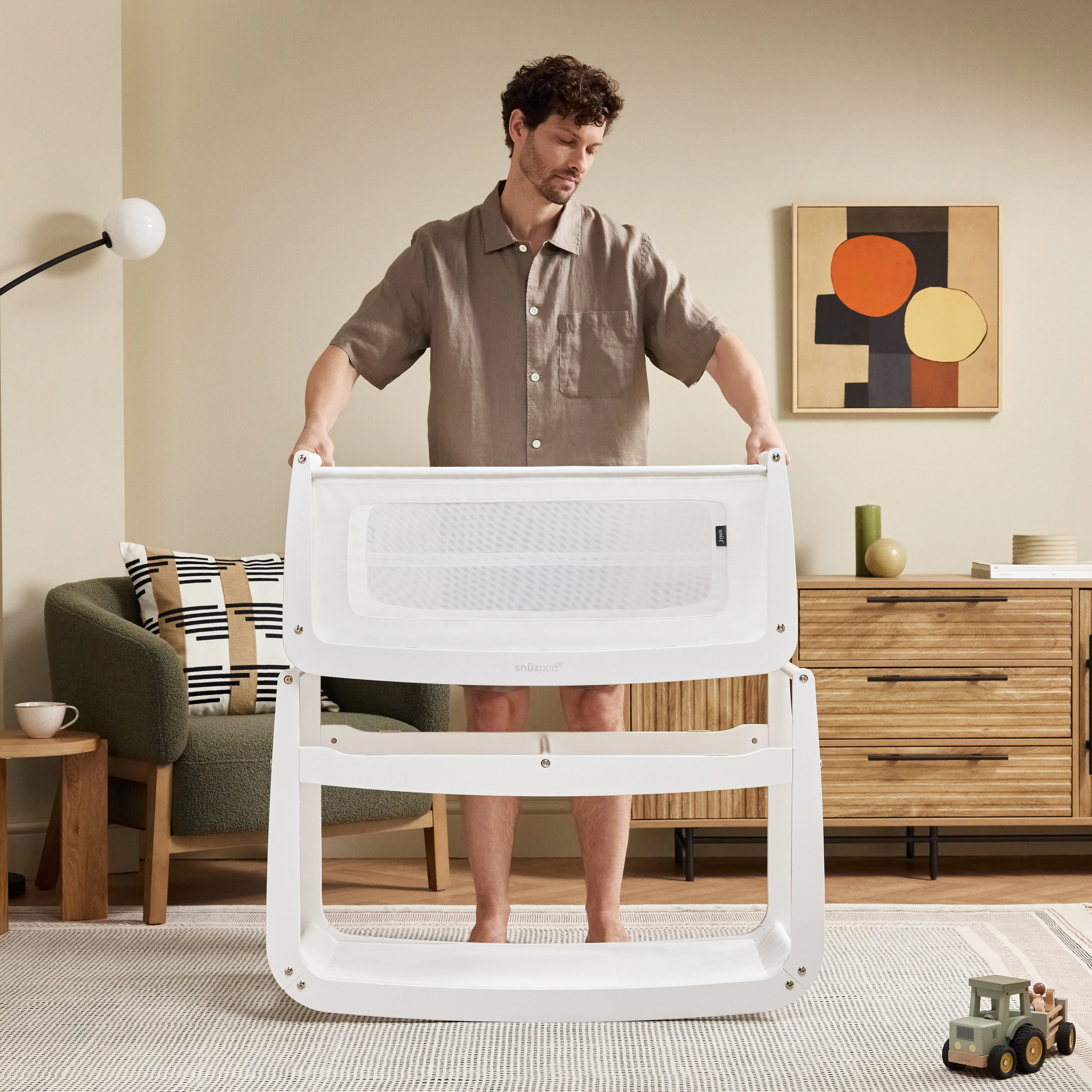 SNUZPOD5 BEDSIDE CRIB