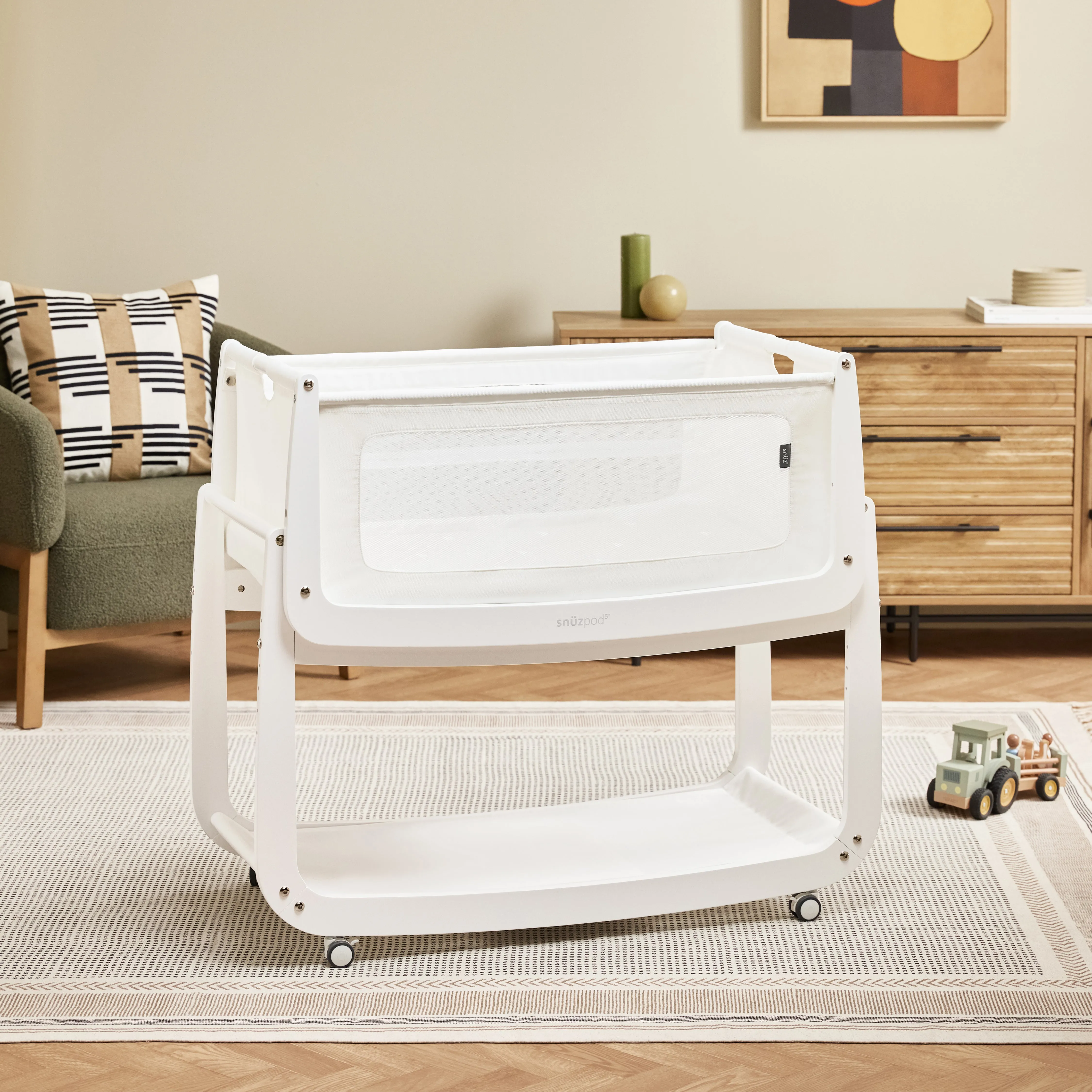 SNUZPOD5 BEDSIDE CRIB