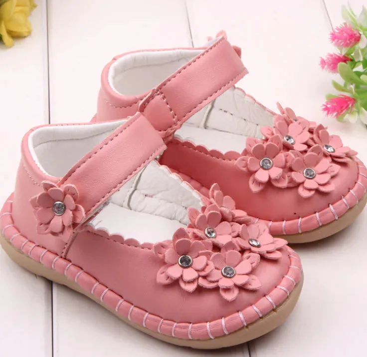 Sparkly Flower Toddler Shoes