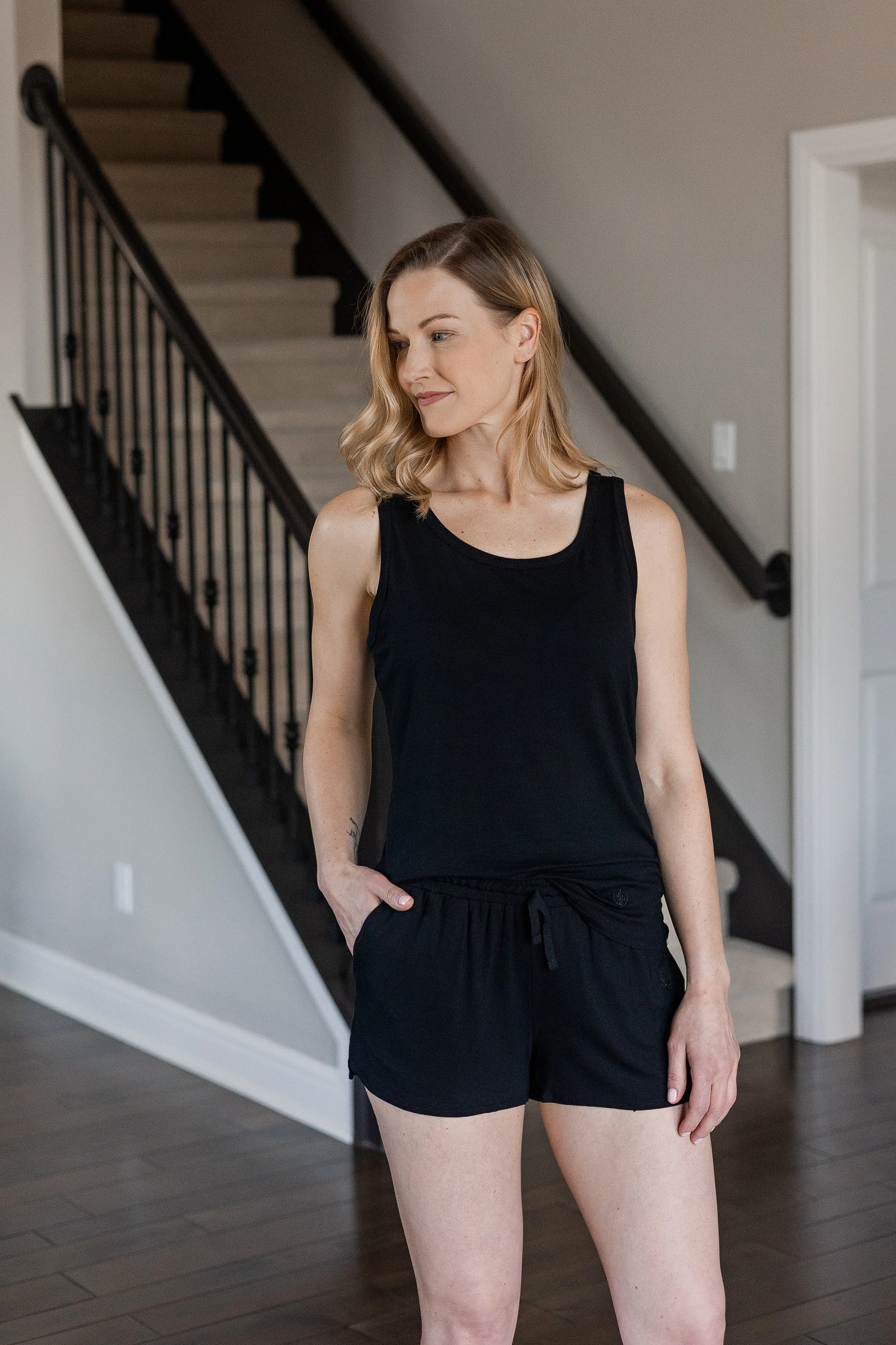 Spontaneous Tank and Jogger Short Set