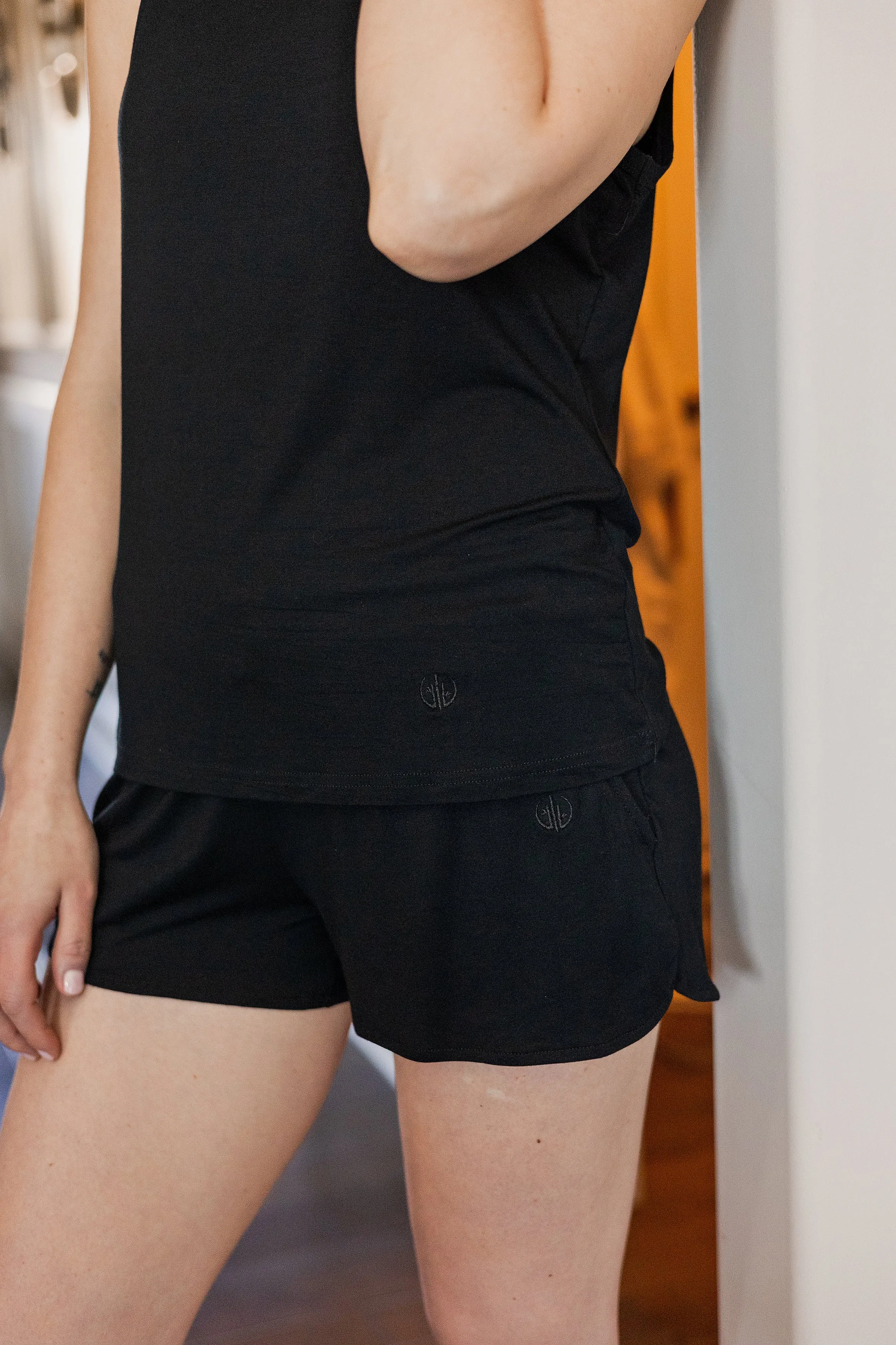 Spontaneous Tank and Jogger Short Set