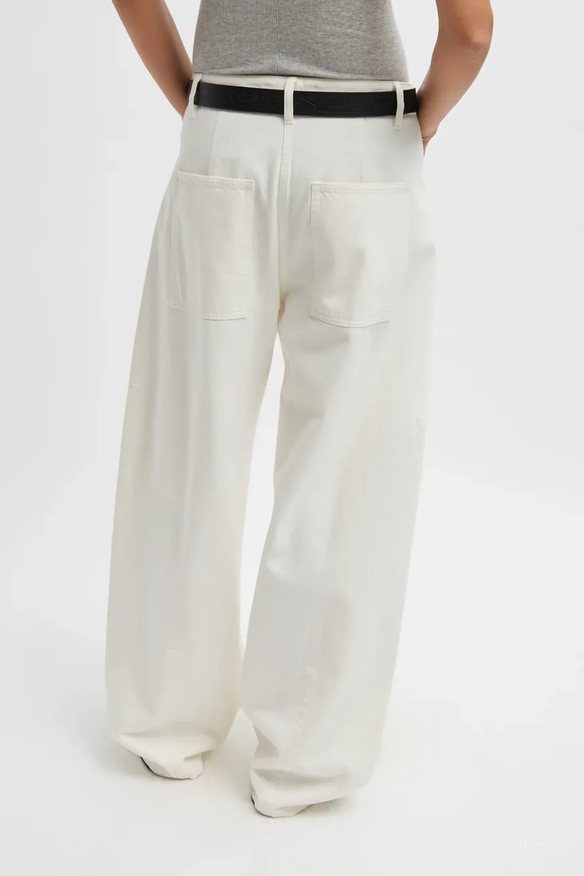 Spring Denim Sid Jean in White