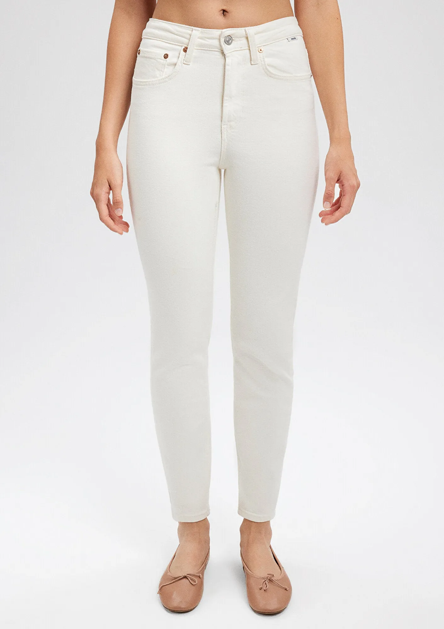 Star Ecru Classic Denim Jean Pants