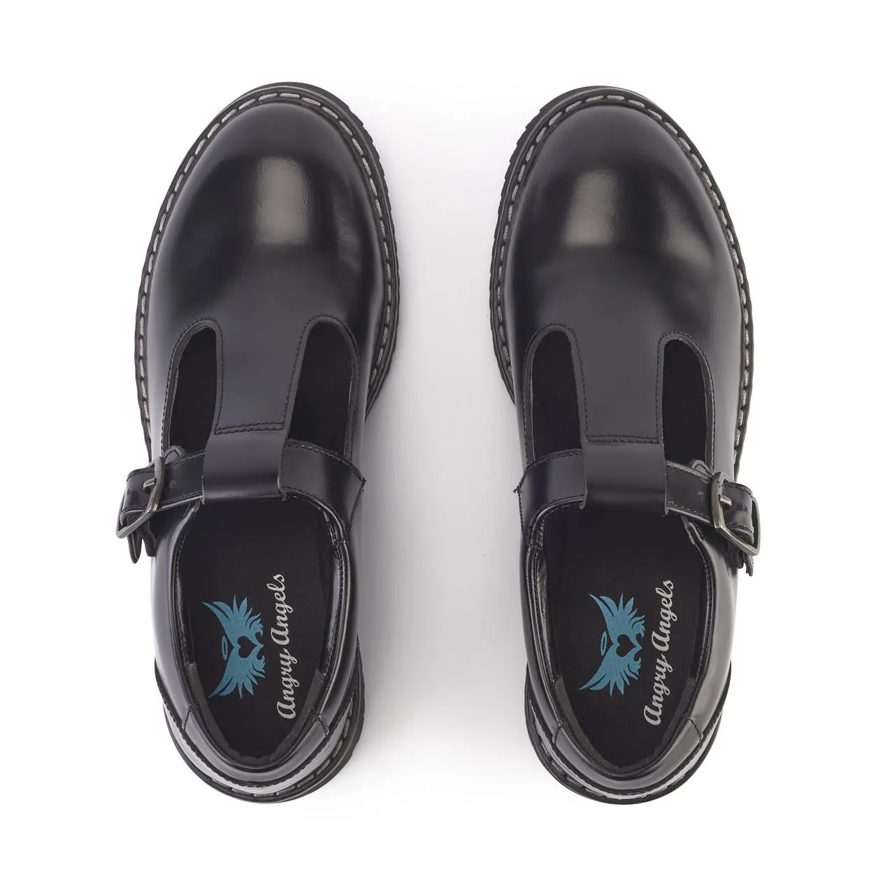 Start-Rite Envisage Black Hi Shine Leather