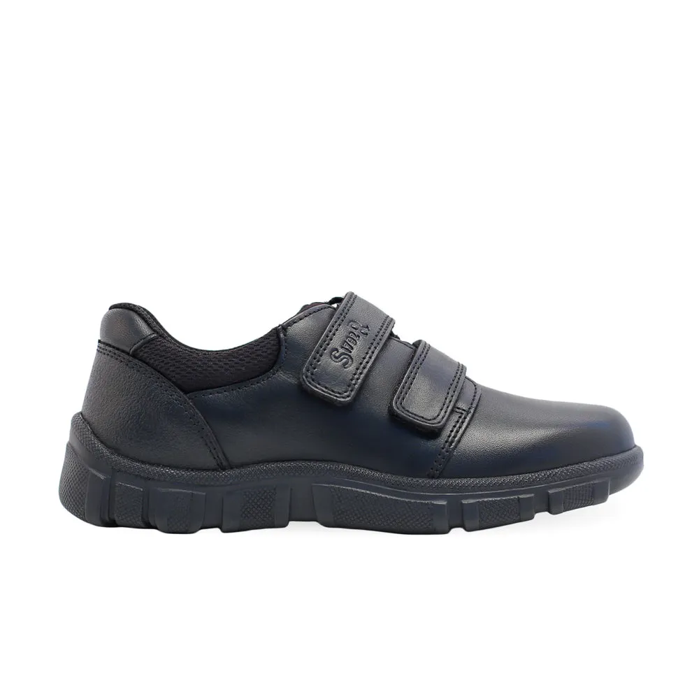 Start-Rite Origin Black Leather School Shoes