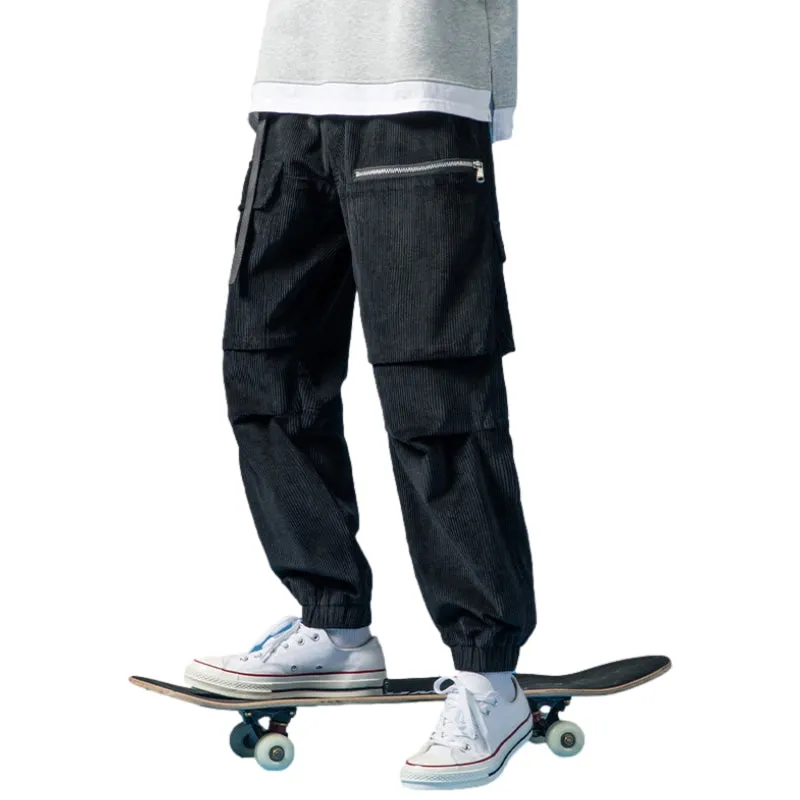 Street Corduroy Cargo Pants