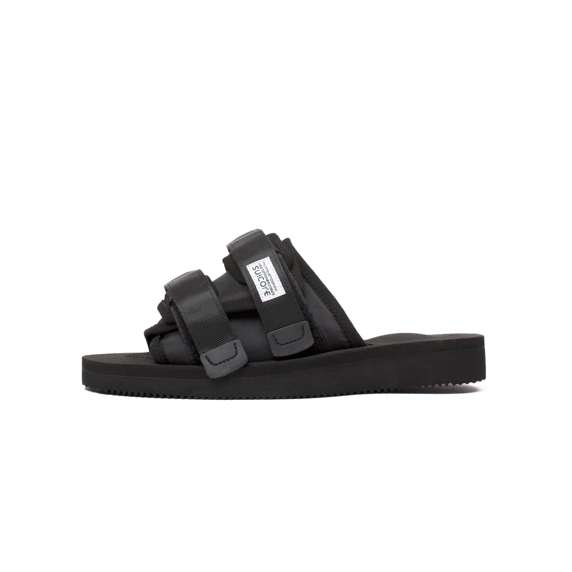 Suicoke Mens Moto-Cab 'Black' Sandals