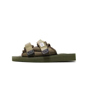 Suicoke Mens Moto-Cab 'Olive' Sandals