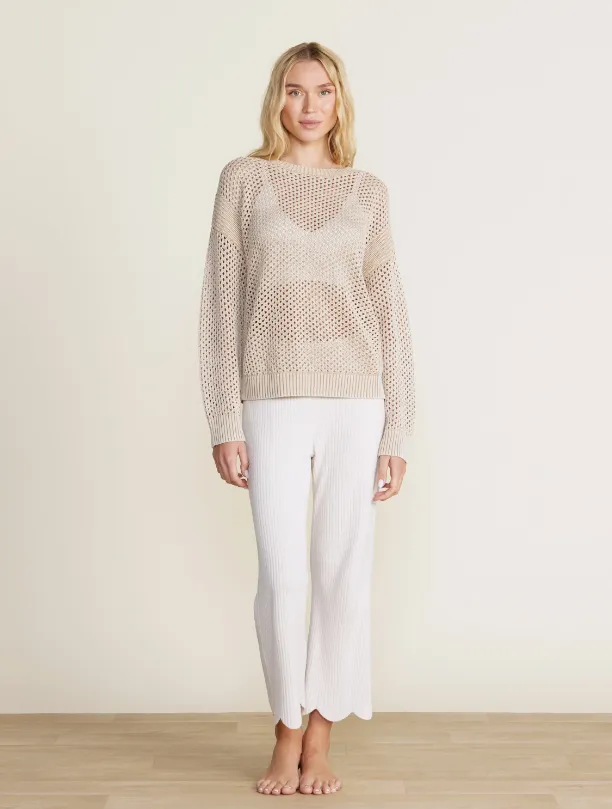 Sunbleached Open Stitch Pullover