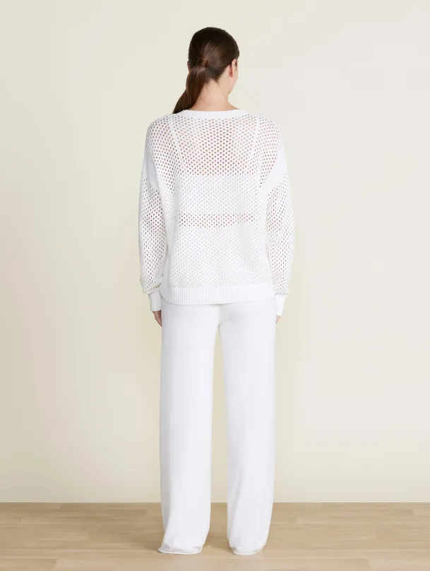 Sunbleached Open Stitch Pullover