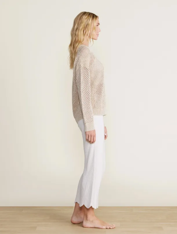 Sunbleached Open Stitch Pullover