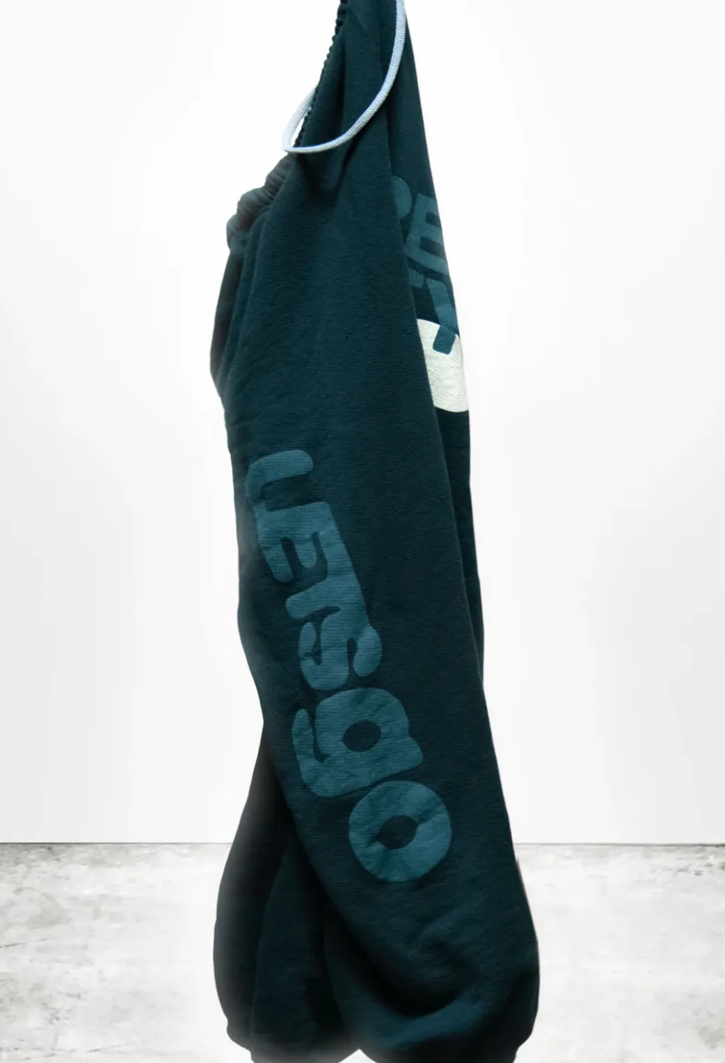 SUPERYUMM OG FREECITYLETSGO SWEATPANT IN GREENPLANT CREAM