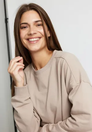Sweatshirt Ilona - mocha