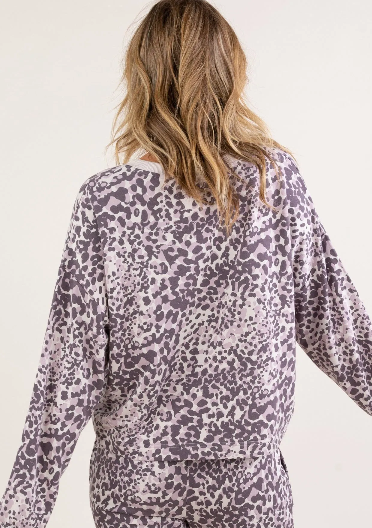 Sweet Spot Animal Print Sweatshirt